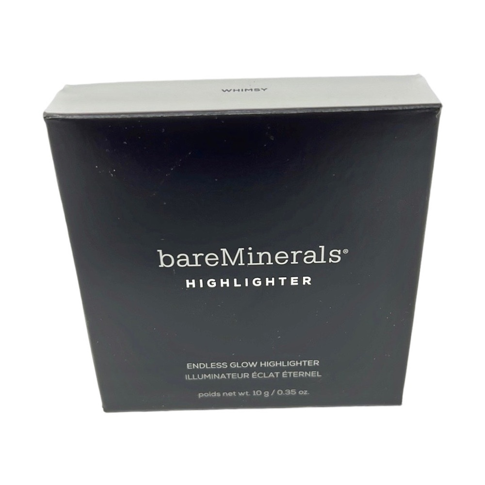 Bare Minerals Highlighter in WHIMSY & Beautiful Finish Foundation Brush - Picture 3 of 10